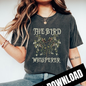 Vintage Bird Nature PNG, Bird Lover, Bird Watching, Funny Bird Nerd, Grunge Distressed, Instant Digital Download, Shirt Design Graphic Art