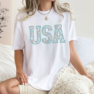 4th of July Coquette Floral USA PNG, Independence Day Cute Patriotic, Sublimation, Instant Digital Download, Shirt Design, Graphic Art