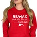 Customizable REMAX Logo Long Sleeve Unisex Shirt, Remax Realtor ...