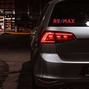 RE/MAX Decal: Permanent Outdoor, Multi-surface Vinyl. - Etsy