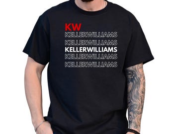 KW Keller Williams X5 Design T-Shirt: Gildan Unisex Cotton Tee, Realtor Apparel.