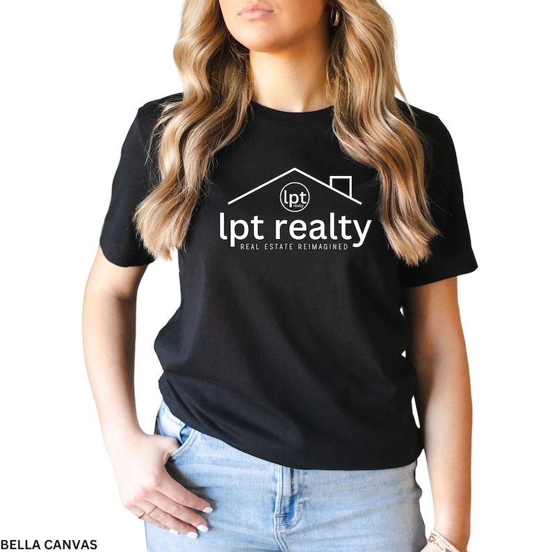 LPT Realty Logo With Roof Unisex T shirt Lpt Realtor Etsy LPT Realty Logo With Roof Unisex T shirt Lpt Realtor Etsy