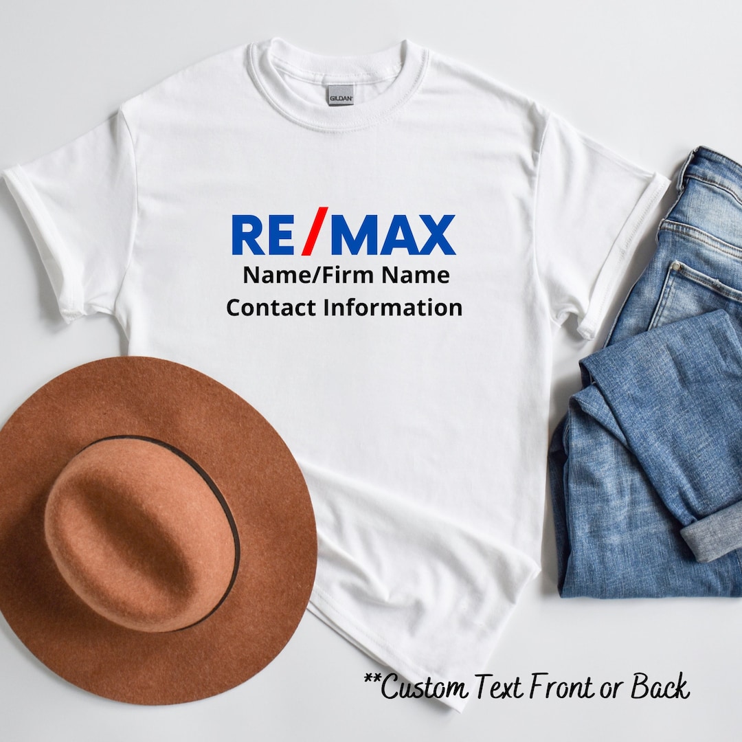 Customizable REMAX Unisex T-shirt With Name Firm Name And/or - Etsy