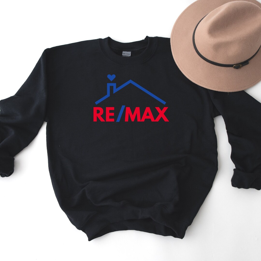 REMAX Logo With Roof & Heart Crewneck Sweatshirt REMAX Etsy
