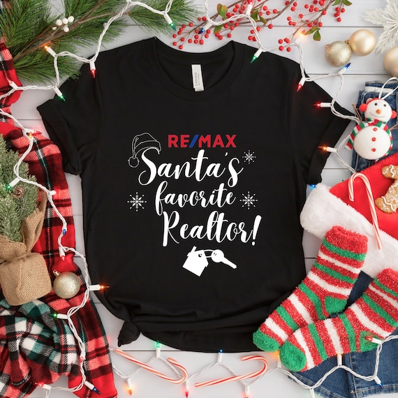 Santa's Favorite Realtor T-Shirt Christmas Gift Shirt T-Shirt Santa's Favorite Realtor T-Shirt Christmas Gift Shirt T-Shirt