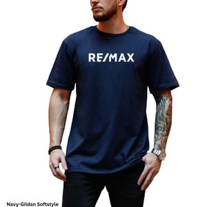 RE/MAX Logo Unisex T-Shirt, Realtor Marketing T-Shirt, Real Estate T-Shirt, Realtor Gift, Vinyl Design, Gildan Softstyle Unisex T-Shirt. image 7