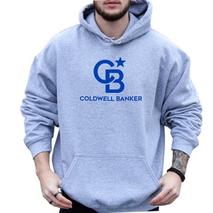 CB Coldwell Banker Unisex Hoodie, Real Estate Agent Clothing, CB Realtor Hoodie, Realtor Marketing Hoodie, Gildan Hoodie, Vinyl Logo. image 2