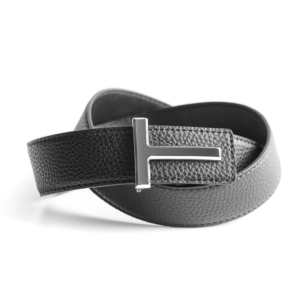 T Buckle Belt H Buckle Belt Luxury Unisex Belt H Buckle Etsy