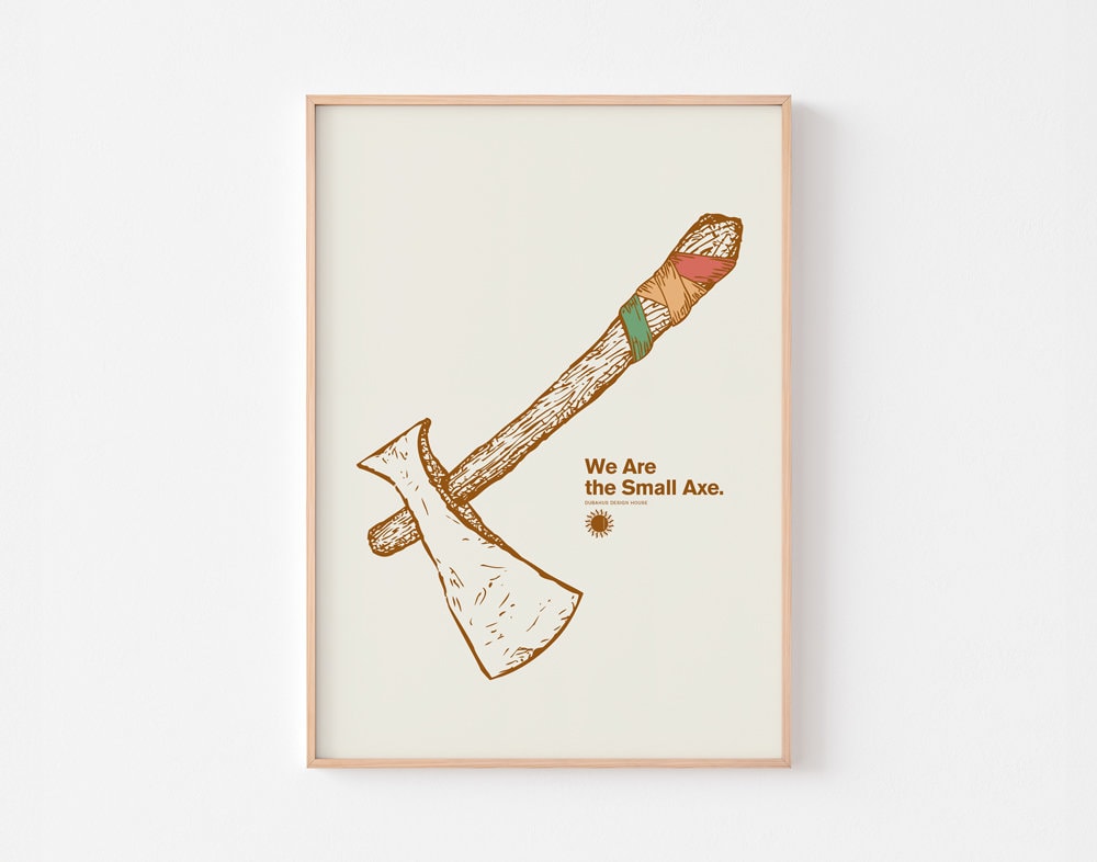 Bob Marley | We Are the Small Axe Poster Print | Reggae Dub Rasta