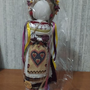 UNIQUE UKRAINIAN handmade motanka doll, talisman of family well-being and health, Slavic design, traditional doll, made in Ukraine