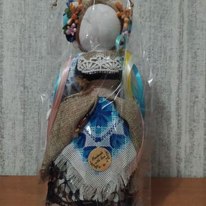 UNIQUE UKRAINIAN handmade motanka doll, talisman of family well-being and health, Slavic design, traditional doll, made in Ukraine