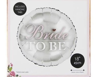 Bride To Be 18inch Foil Balloon