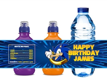 6 Pack 12" Sonic The Hedgehog Latex Balloons - Party Decorations For Kids Birthday