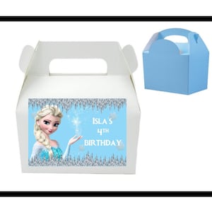 Personalised Frozen Party Boxes