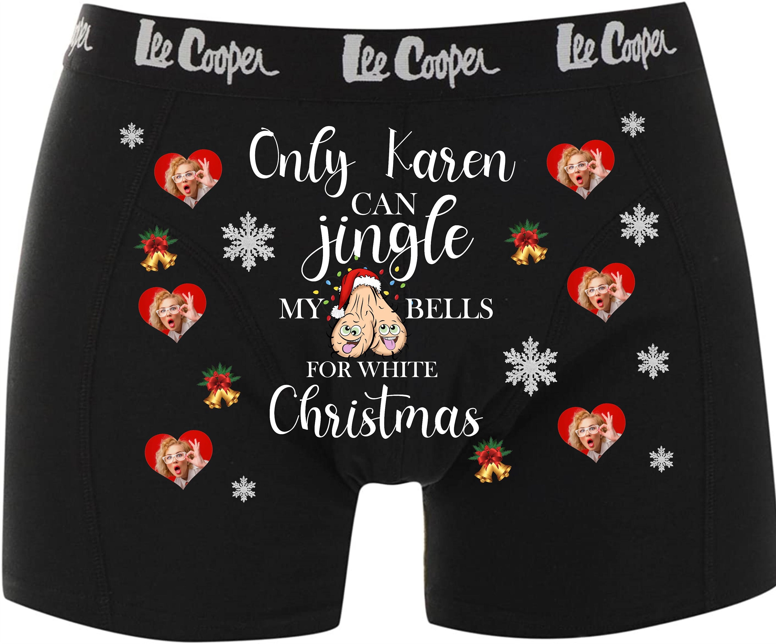 Photo Personalised Boxers Christmas Funny Joke Gift Present Etsy UK