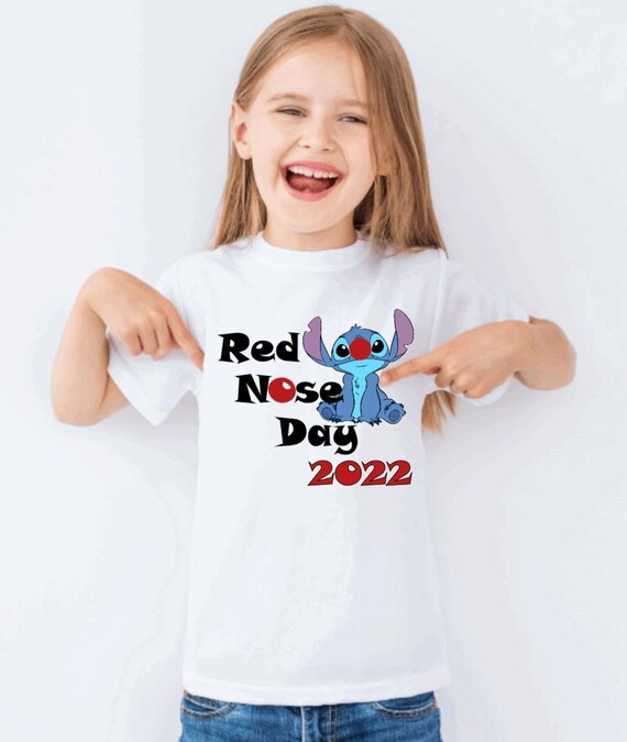 Red Nose Day 2022 T Shirt for Kids Tshirt Tops Etsy UK