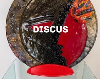 Discus (Extra Large) circular display stand