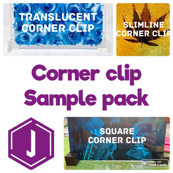 Corner Clip Display Stand Etsy