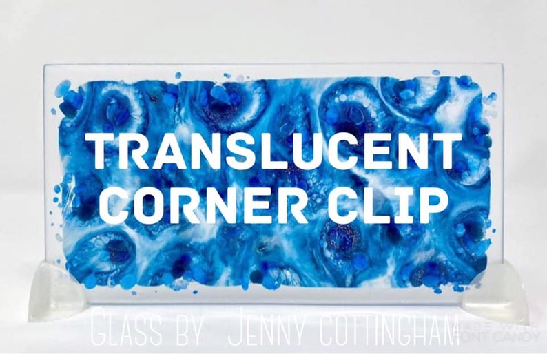 Translucent Corner Clip display stand image 1