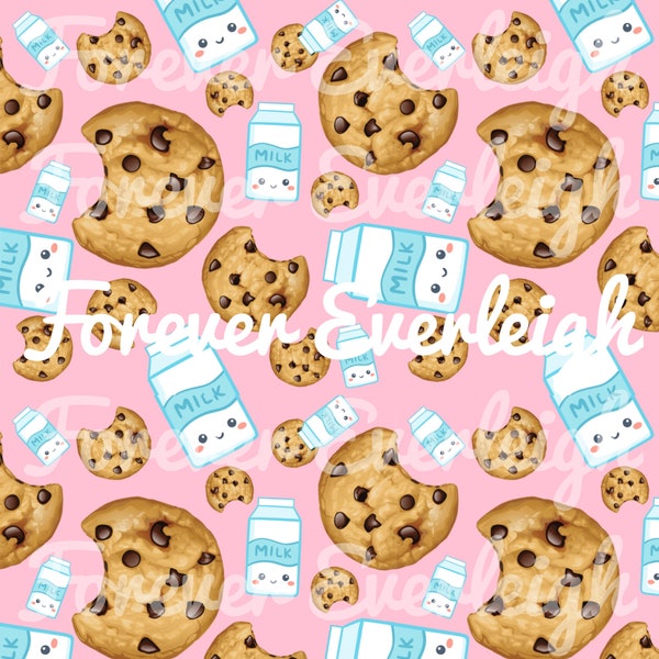 Cookies and Milk Etsy