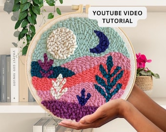 Tutoriel sur les motifs avec aiguilletage avec guide vidéo et photo étape par étape