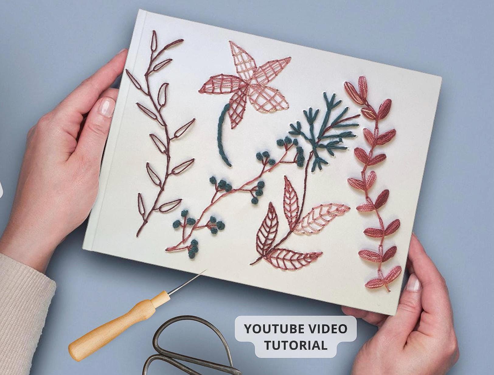 Card Pricking Embroidery Patterns - Etsy card-pricking-embroidery-patterns-etsy