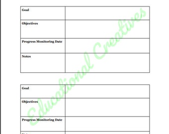 IEP Goal Tracker