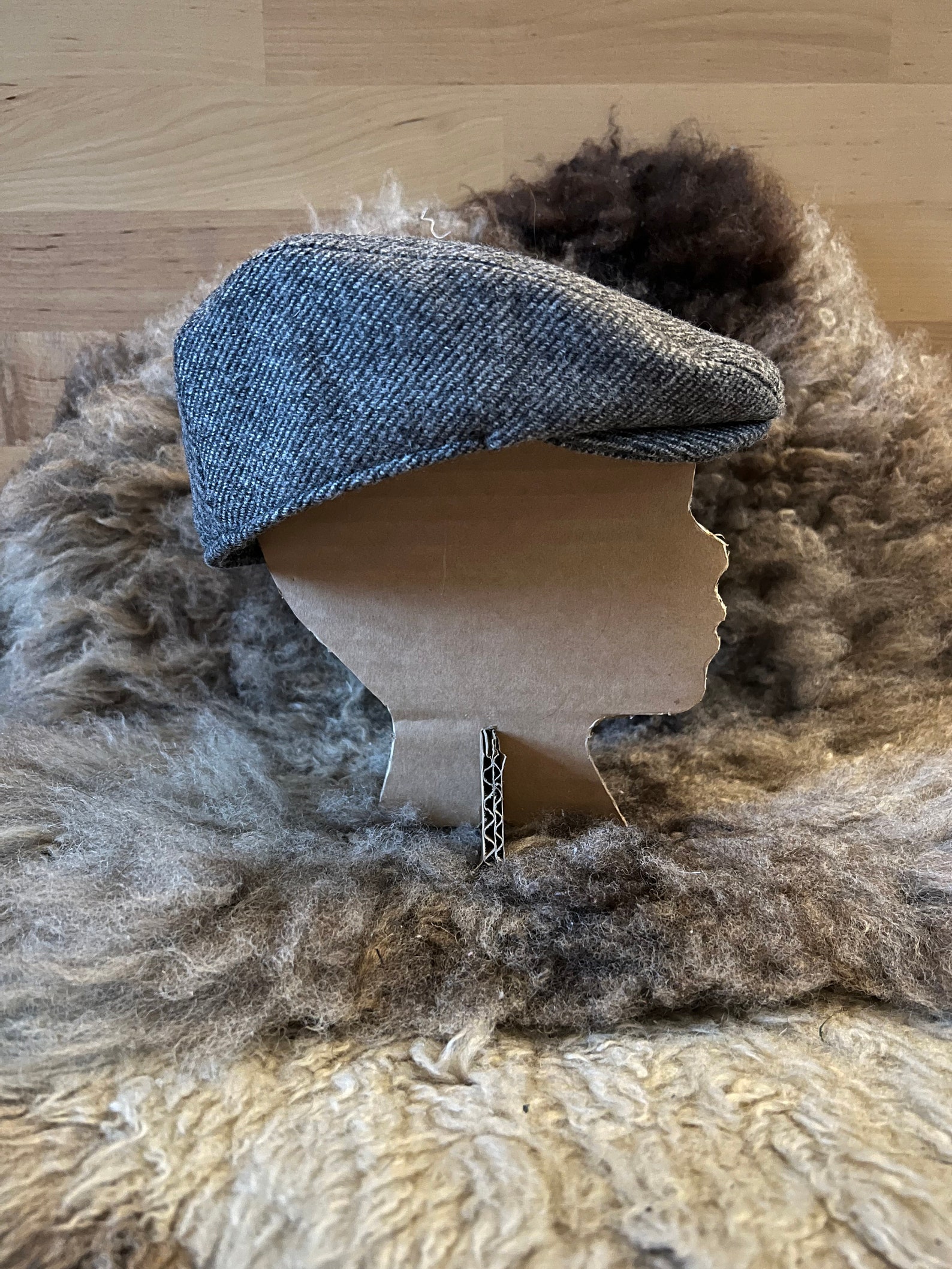 Tweed Newborn Baby Flat Caps Etsy UK