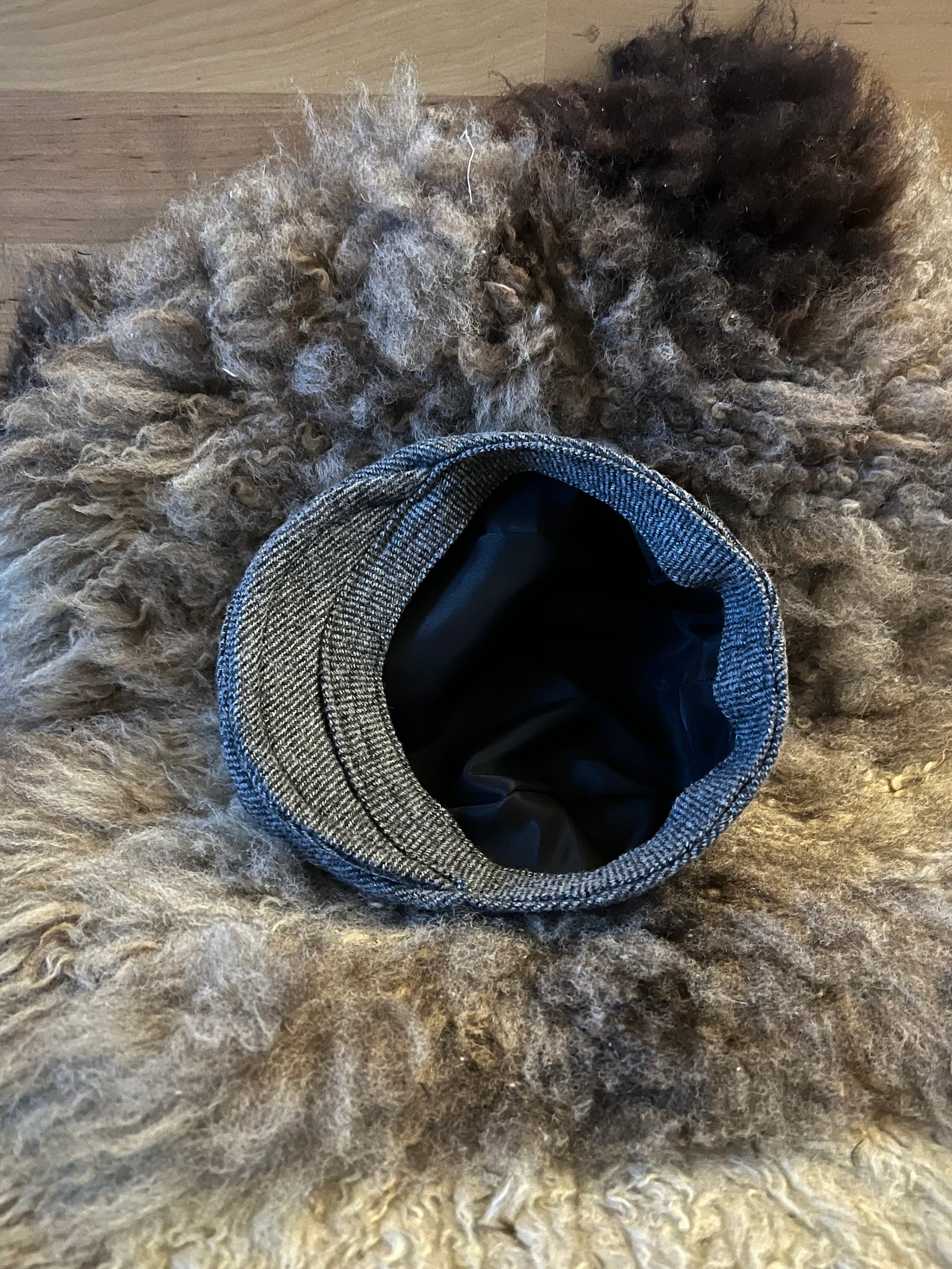 Tweed Newborn Baby Flat Caps Etsy UK