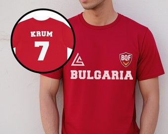 Krum Jersey Shirt, Bulgaria, Wizard House Shirt, Wizard School House, Mystical, Wizard Sport