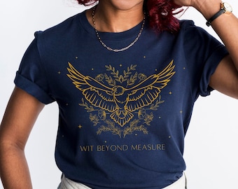 Eagle Shirt, Raven, Wizard House Shirt, Wizard Sport, Wizard School House, Witchcore, Mystical, Wit Beyond Measure, Bookish, Wildflower