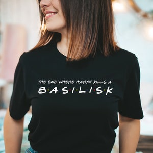 Friends, Basilisk, Shirt, Wizard House Shirt, Wizard School House, Chamber