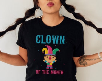 Clown Of The Month, Clowncore, Kidcore, Clowncore Clothing, Clown Shirt, Clown Core, Weirdcore, Kid Core