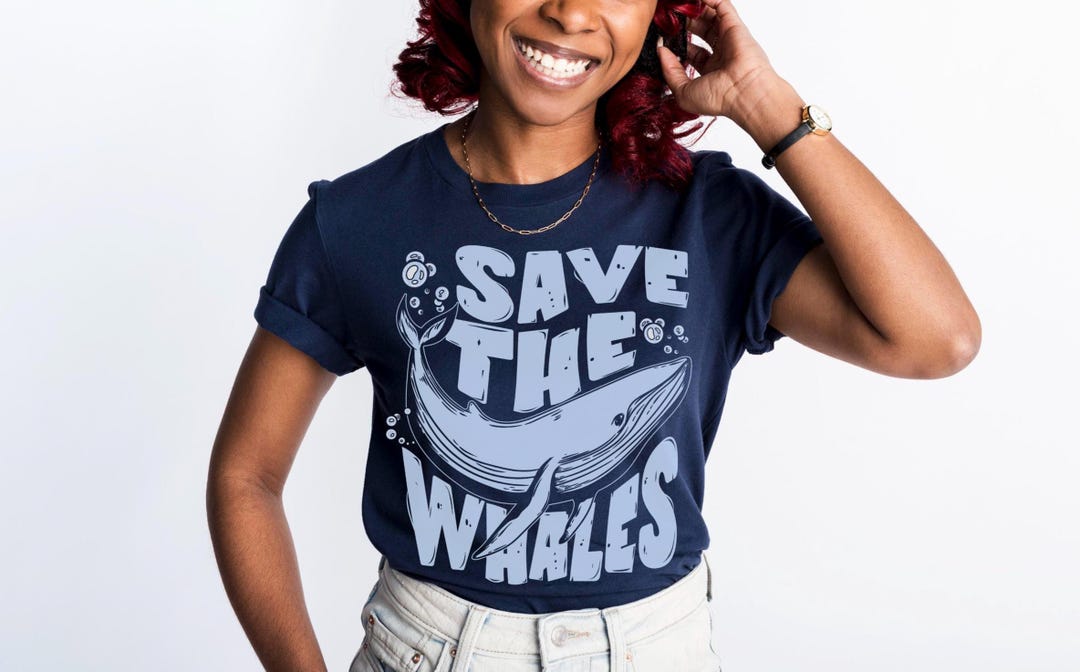 Save the Whales Shirt Sea Animal Ocean Orcas T Shirt Sea Ocean Wildlife ...