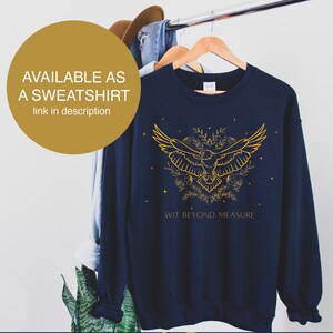 Eagle Shirt, Raven, Wizard House Shirt, Wizard Sport, Wizard School House, Witchcore, Mystical, Potter, Malfoy, Weasley, Wit Beyond Measure