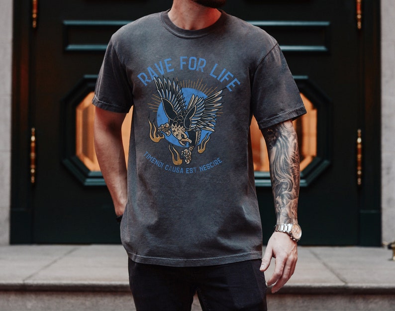 Vintage Eagle Shirt, Raven, HP, Wizard House Shirt, Wizard Sport, Wizard School House, Witchcore, Mystical, 90's Rock Band Shirt