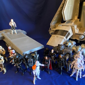 Imperial Stormtrooper Dropship 3.75 Action Figure Scale