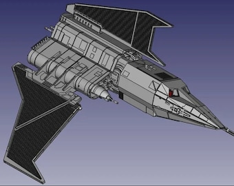 Omicron Class Shuttle &quot;Havoc Marauder&quot; (3.75&quot; Action Figure Scale)