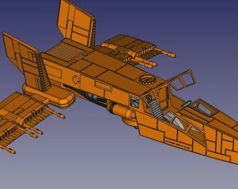 HWK-290 Moldy Crow (3.75&quot; Action Figure Scale)