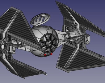 TIE Defender (3.75” Action Figure Scale) - Unassembled Kit