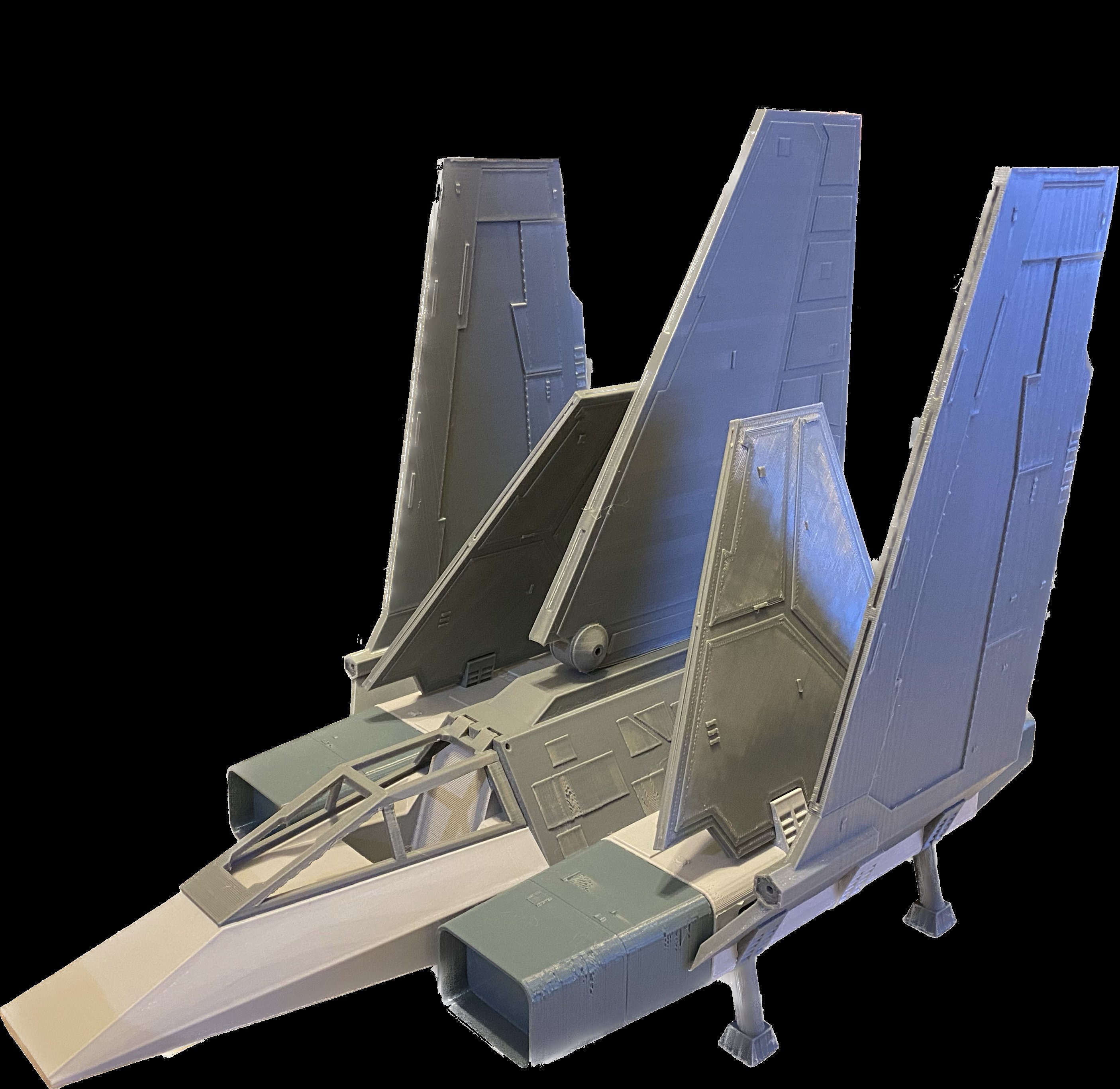 XG-1 Imperial Starwing Gunboat - Etsy