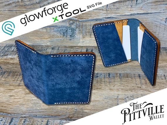 The Pittville Wallet - Template for Glowforge / xTool Laser Cutter – Digital File Download