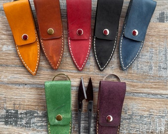 Blechschere, Blechschere, Blechschere, Blechschere, Blechschere in Ledertasche - Verschiedene Farben