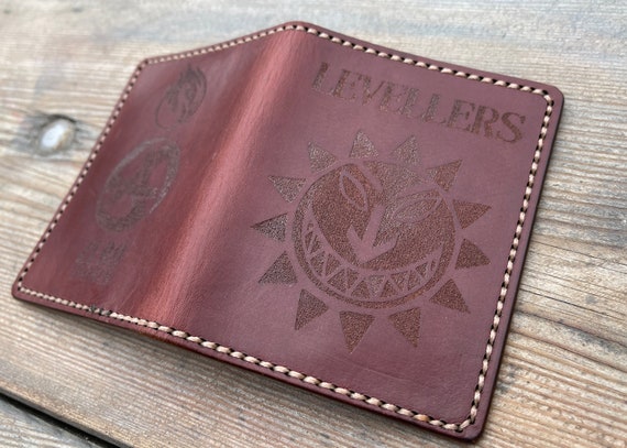 Levellers Leather Card Wallet