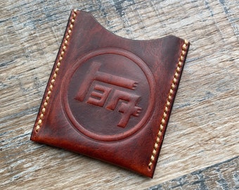 Toyota TEQ-logo leren portemonnee creditcardhouder