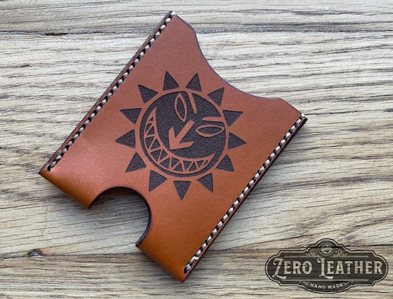 Levellers Minimalist Leather Card Wallet