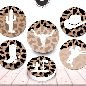 Car Coaster Sublimation Bundle, Western Png Car Coaster Sublimation Design, Transfer Printing, Texas PNG