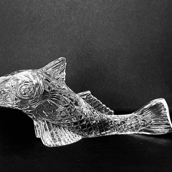 Poisson en cristal de Baccarat