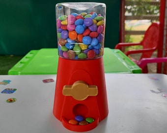 Snoep- en kauwgomballenautomaat Dispenser Geweldig accessoire voor verjaardagsfeestje, snoepreep, huwelijksfeest, kindercadeau