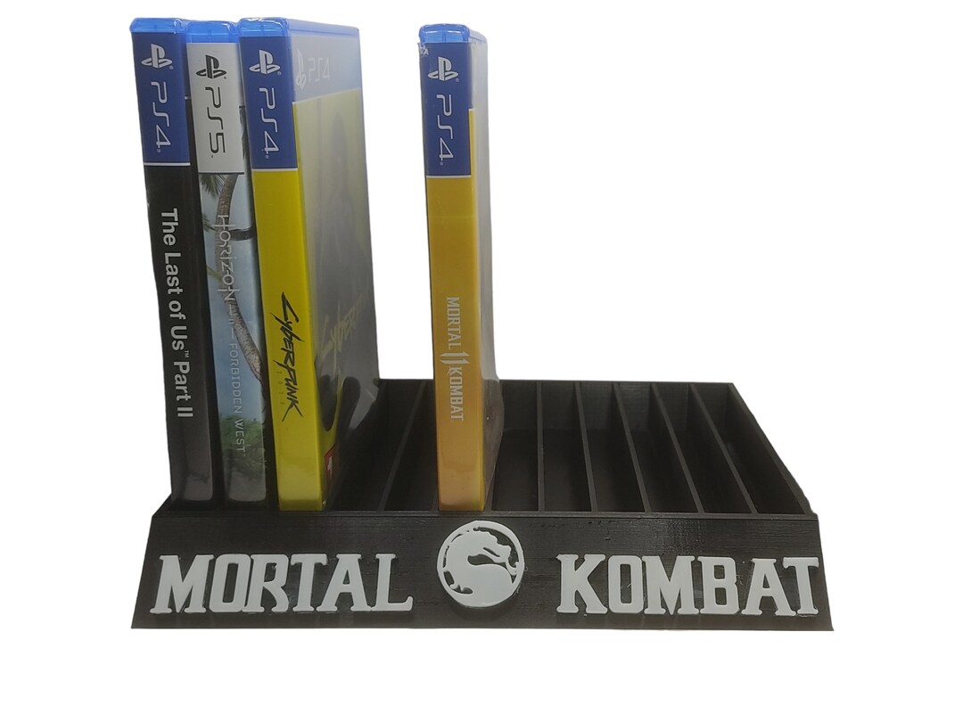 Mortal Kombat Game Case Holder for Playstation Xbox Games Etsy